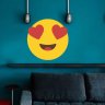 Adesivo de Parede Emoji Paixão - 2