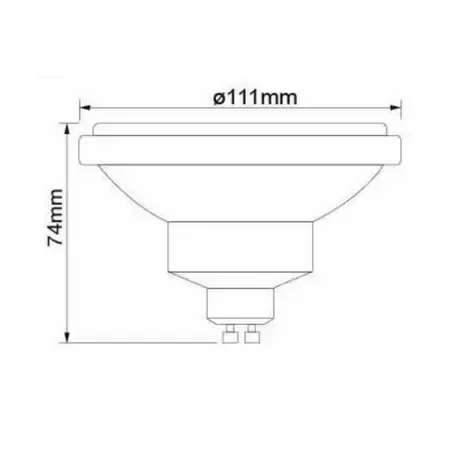 Ver imagem 5 de Lampada Led 12w Ar111 Gu10 Branco Frio 6500k Bivolt