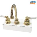 Ver imagem 2 de Misturador Deca Belle Epoque Tiffany Dourado - 1877D55BR