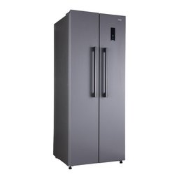 Geladeira Refrigerador Hq Frost Free Side By Side 460 Litros Cinza Hq-460sbsff 220v - 1
