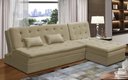 Ver imagem 1 de Sofá Cama King 5 Lugares 2,70m Amélia Suede Várias Cores