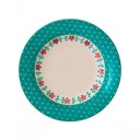 Ver imagem 2 de Jogo de Jantar 20 Floral Le Cousine Green Ceramica Alto Brilho