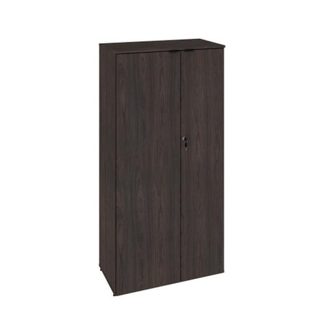 Armário Alto Fechado com 02 Portas 161,5x80x42cm Wlaf80 Terracota - Preto