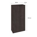 Ver imagem 6 de Armário Alto Fechado com 02 Portas 161,5x80x42cm Wlaf80 Terracota - Preto