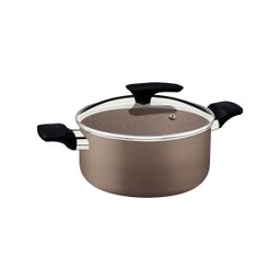 Jogo Panelas Tramontina Alumínio Milazzo 7 Peças Conjunto:amêndoa - 5