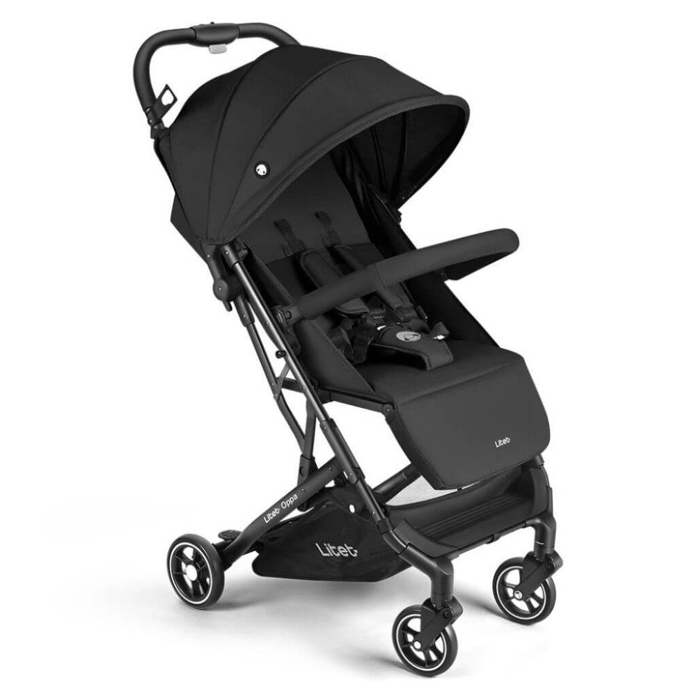 Carrinho de Bebê Compacto Oppa Litet Preto | MadeiraMadeira