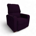 Ver mais imagens de Poltrona Reclinável Sofia Veludo Roxo Púrpura com Porta Copos Loja Sheep