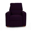 Ver imagem 7 de Poltrona Reclinável Sofia Veludo Roxo Púrpura com Porta Copos Loja Sheep