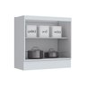 Balcão de Cozinha Modulado Americana C/ 2 Portas S/ Tampo Branco - Henn - 4