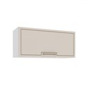 Ver imagem 1 de Armário Aéreo Cozinha 80 Cm Amara 1 Porta Branco/creme - Politorno