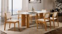 Ver imagem 5 de Sala de Jantar Moderna 6 Cadeiras Shophie - Imperial Móveis