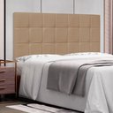 Ver imagem 2 de Painel de Cama 160cm Sonhare Suede Bege - Lucadi Home