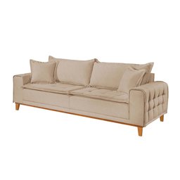 Sofá Fixo Orfeu 3 Lugares Luxo 180cm Castellar Móbile - 2