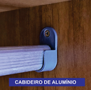 Ver mais imagens de Guarda Roupa Diamante Gold 6 Pts Cinamomo - Leifer