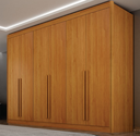 Ver imagem 1 de Guarda Roupa Diamante Gold 6 Pts Cinamomo - Leifer