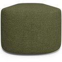 Ver imagem 6 de Kit 02 Puffs Decorativo Orgânico para Living Quarto 140cm Doha W01 Linho Verde- Lyam Decor
