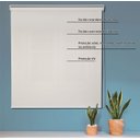 Ver imagem 3 de Persiana Rolo Tela Solar 3% Standard 1,60 X 2,50 Branco