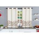 Ver imagem 1 de Cortina Blackout de PVC para Cozinha Estampado 2,20M x 1,30M Bege