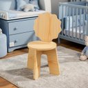 Ver imagem 4 de Mesa e 2 Cadeiras Infantil Petit Kit Livro Educativo - Borboletinha Petit em Madeira - Leão Petit