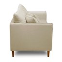 Ver imagem 4 de Sofá Living Kassia 2 Lugares 1,64m Bege Lansofbr Lansof Brasil