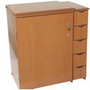 Ver imagem 1 de Gabinete 5 Gavetas Máquina Domestica+4 Rodinhas- Cores