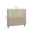 Ver imagem 2 de Cabeceira Casal Queen Size 164 Cm New Style New Foam para Cama Box Estofada - JBE Móveis