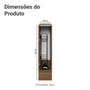 Ver imagem 2 de Balcão Porta-Temperos 20 cm (sem Tampo) para Cozinhas Rustic Madesa