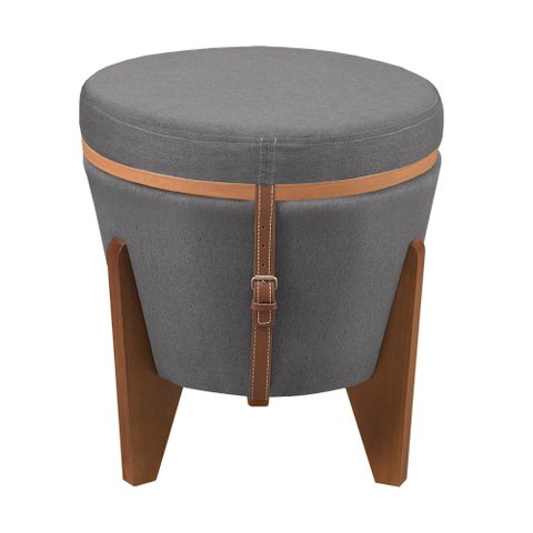 Puff Flex 70 Neew House Linho Escuro