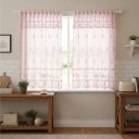 Ver mais imagens de Cortina Cozinha Renda Toscana Bando 2,00x1,50 Alt:Rose
