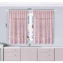 Ver imagem 4 de Cortina Cozinha Renda Toscana Bando 2,00x1,50 Alt:rose