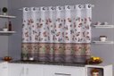 Ver imagem 1 de Cortina para Cozinha em Oxford - 2,40x1,30 Estampada