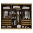 Ver imagem 3 de Guarda-roupa 6 Portas Gramado Valverde Móveis Canion
