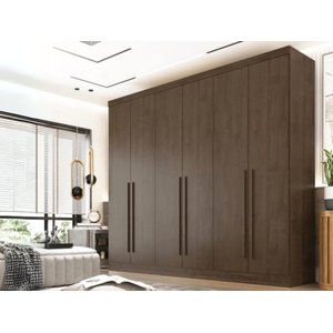 Guarda-roupa 6 Portas Gramado Valverde Móveis Canion