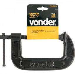 Grampo tipo C 4" Vonder - 2