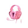 Fone de Ouvido Gamer Havit Gamenote H2002d com Fio - Rosa. - 1