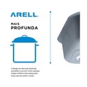 Ver imagem 7 de Cuba de Embutir Aço Inox 1mm Escovado C112 31,7x45,7x17,8 Cm