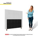 Ver imagem 4 de Cabeceira Cama Box Casal Nala 140cm Corano Branco
