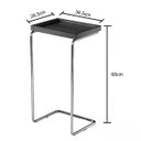 Ver imagem 3 de Mesa de Apoio Pilar Linha Dark Neew House Castanho