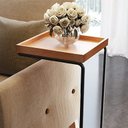Ver imagem 2 de Mesa de Apoio Pilar Linha Dark Neew House Castanho