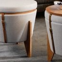 Ver imagem 2 de Puff Flex 70 Neew House Linho Claro