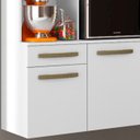 Ver imagem 6 de Armário de Cozinha Compacta 160cm Lora Branco A15 - Mpozenato