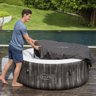 Banheira Ofurô Lay-Z-Spa Bahamas AirJet com Capa e Filtro e Aquecedor Bestway 110v - 12