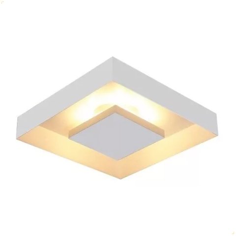Luminária Plafon Sobrepor Rebatedor Eclipse 40x40 P/ 4 E27