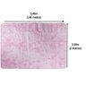 Tapete para Sala Prizi Felpudo Tie Dyed - Rosa - 240x200 cm - 4