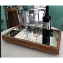 Ver imagem 4 de Bandeja Laminada Espelhada 50x30 Cinamomo