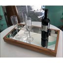 Ver imagem 2 de Bandeja Laminada Espelhada 50x30 Cinamomo