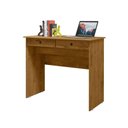 Ver imagem 3 de Escrivaninha Retangular Netuno 2 Gavetas MDF-MDP 90cm Freijo Mais de Casa