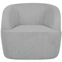 Ver imagem 2 de Poltrona Orgânica Luxo Recepção Nuvia Bouclé