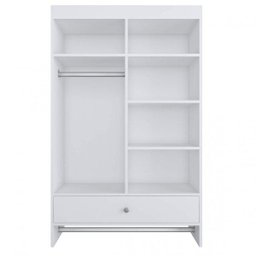 Closet Infantil Suspenso 1 Gaveta 84,5cmx135cmx35cm Linha Kids Quiditá - 5
