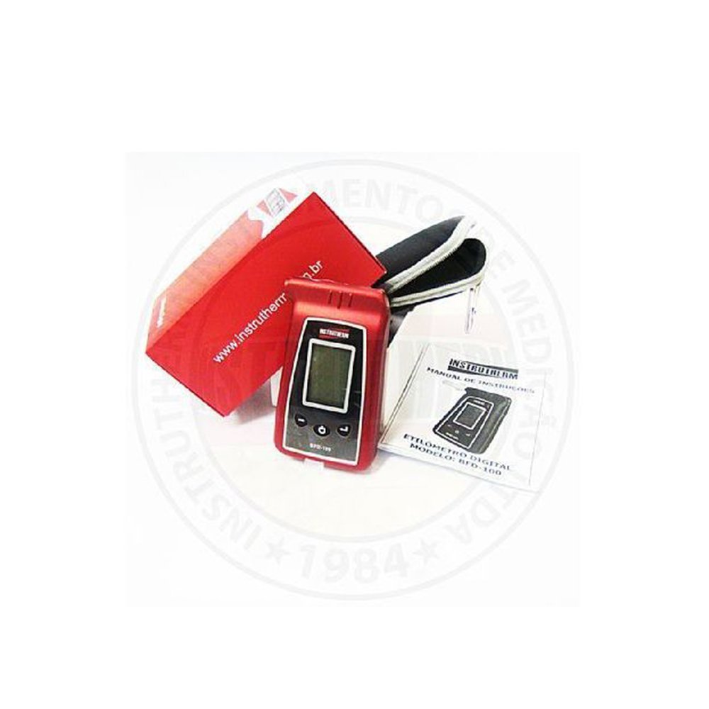 Bafômetro Etilômetro Digital Alarme Lcd Bfd-100 Portátil Com Estojo - 3
